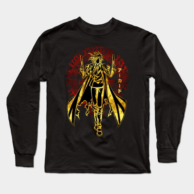 Alucard Long Sleeve T-Shirt by saufahaqqi